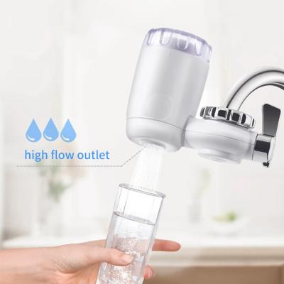 China Easy Operation Universal Design Ceramic Tap Faucet Water Purifier For USA Market for sale