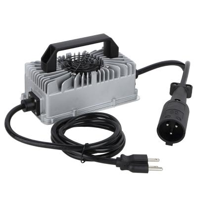 China LIthium battery charger 48V 60V 72V RXV TXT DCS Receptacle Ezgo Charger for sale