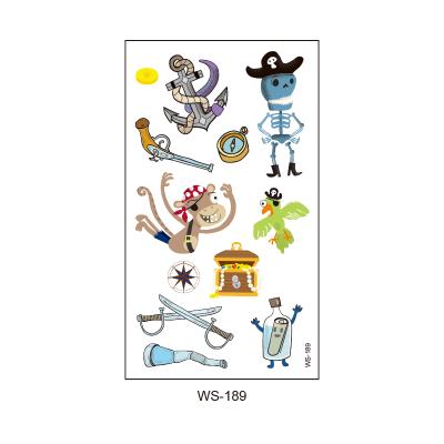 China 2021 temporary new customized waterproof non-toxic small sticker set tattoos for kids for sale