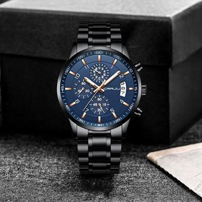 China CRRJU official date shop stainless steel fashion boy quartz watch automatic kol erkek saati for sale