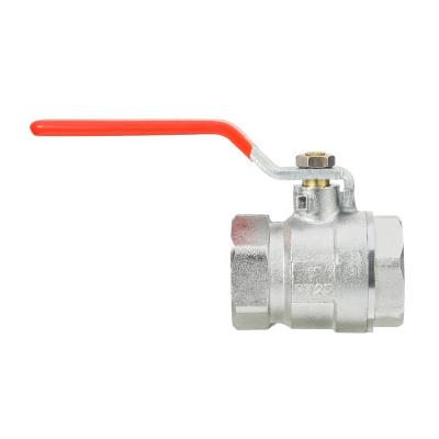 China General Danhong 1 Handle 250g Red Hexagonal Chrome Plated Long Ball Valve With Machine for sale