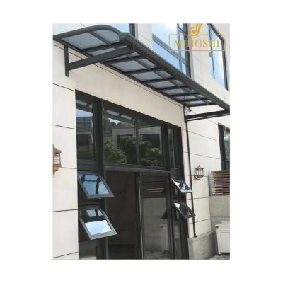 China New Design Modern Luxury High Quality Commercial Outdoor Canopy Proof Glass Canopy for sale