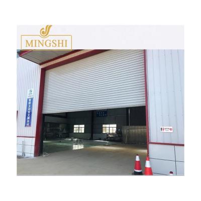 China Customized Heavy Duty Anti-collision Rolling Shutter Customized Modern Folding Shutter Electric Garage Rolling Rolling Shutter for sale