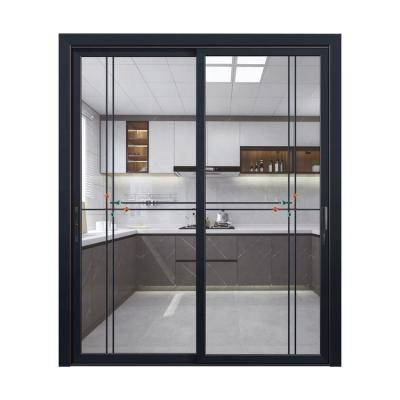 China Modern Wide Usage Of Modern Aluminum High Quality And Heat Insulated Glass Doors Windproof Sliding Doors for sale