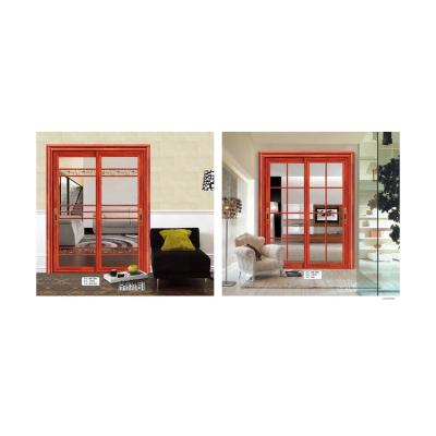 China Modern Hot Selling Cheap Sliding Door Aluminum Alloy Heat Insulation Tempered Glass Door From China for sale