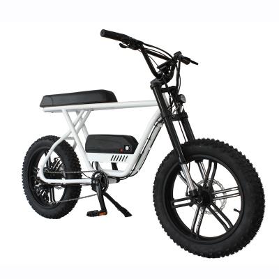 China steel 20 inch 48v 750w fat tire bafang electric mountain bike for sale