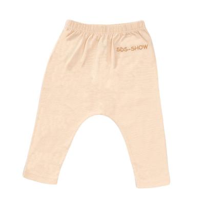 China Breathable Top Quality Organic Cotton Baby Pants for sale