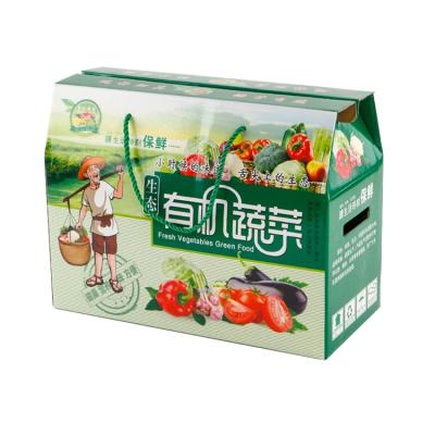 중국 High Quality Custom Corrugated Carton Paper Recyclable Fresh Fruit Packaging Box 판매용