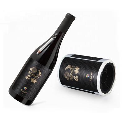 중국 Manufacturers custom printed wine label red wine self-adhesive label sticker 판매용