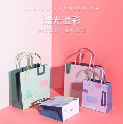 China China Supplier Customized Factory, Custom Paper Packaging Bags With Logo Paper Bag Logo for sale