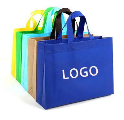 China Non Woven Shopping Reusable Laminated Non Woven Bag Wholesale Custom Colorful Non-woven Bag for sale