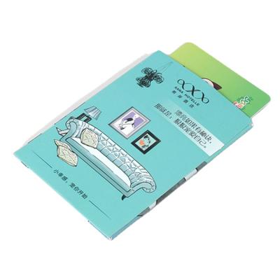 China Customized Design High Quality Price Product Cheap Rerecycle Hotel Card Set for sale