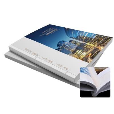 China Factory Directly Wholesale Rectangular Custom Made Printing Rerecycle Brochure for sale