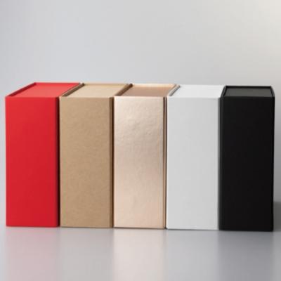 China Spot color high-end turntable folding box cardboard storage packaging gift box for sale