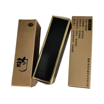 China Custom printing cosmetics packaging hot sales means lipstick color box for sale