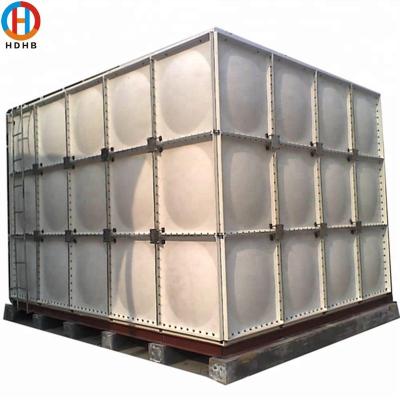 China Hotels 40M3 GRP Water Tank Specification Drinking Water Storage Tank for sale