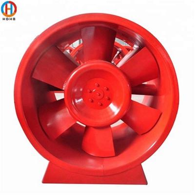 China Large Volume Walls / Hotels Tunnels Heat Resistant Axial Fans for sale