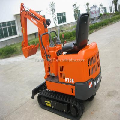 China Mini Excavator NT08 Hydraulic SMALL Crawler Ripper NT08 Tons 0.8 for sale