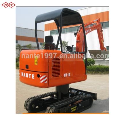 China most popular mini soil digger factory price 0.06m3 for sale