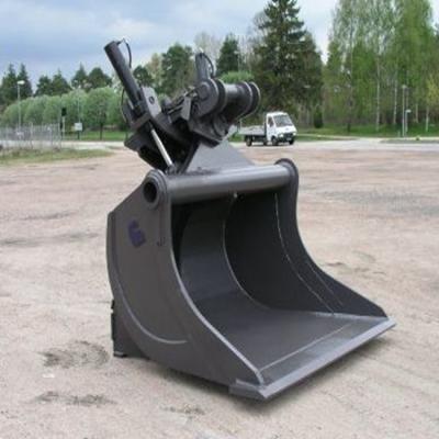 China Farms Excavator Spare Parts Digging Bucket, Bucket Cleaning Digging Bucket Tilting Bucket Swing Bucket With Cylinders OEM for sale