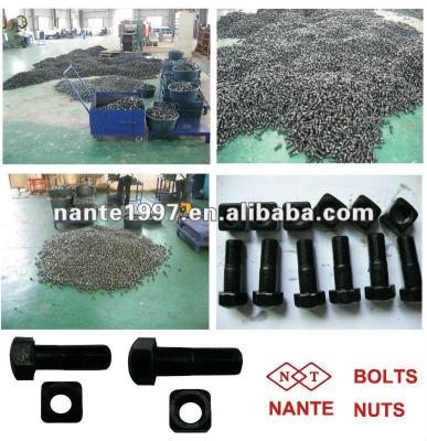 China KOMATSU excavator track bolts and nuts M12-M30 for sale