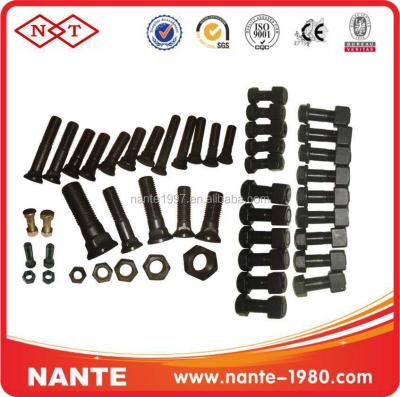 China 40Cr 8.8/10.9/12.9 Grade Excavator Plow Bolts And Nuts for sale