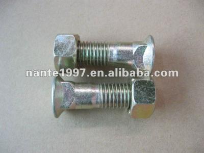 China High tensile carbon steel JCB bolts and nuts for sale