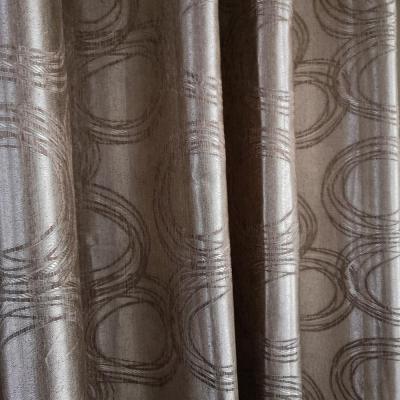 China 2018 Cheap Blackout Polyester Living Room Jacquard Curtain Design for sale