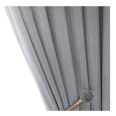 China USA factory Shaoxing sheer curtain in new pure polyester luxury jacquard style for sale