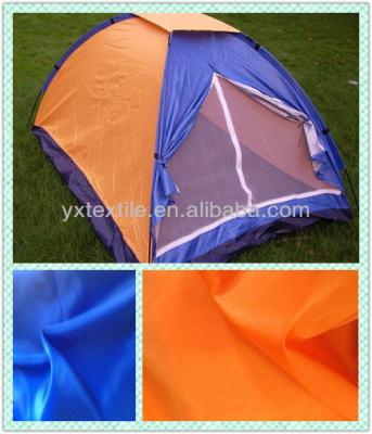 China Waterproof 190t Polyester Taffeta Tent And Tent Fabric Material for sale