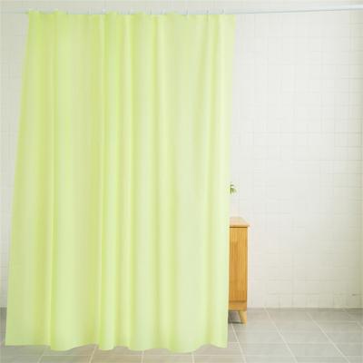 China Durable Water Repellent Ice Cream Shower Curtain Durable PEVA Solid Liner For Bathroom for sale