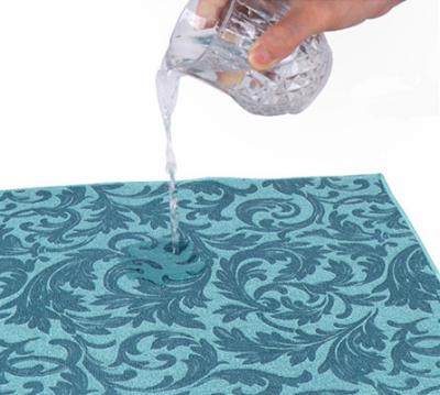 China Factory Sustainable Supply Stylish Water Absorb Microfiber Kitchen Drying Dish Mat Table Mats for sale