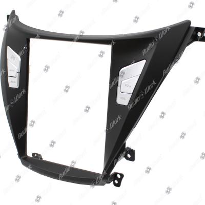 China Car radio frame view other accessories car dvd frame autoradio interior screens for HYUDNAI ELANTRA 2012-2015 9.7 INCH for sale