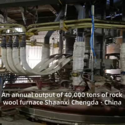 China 40000 Tons Annual Output Rock Wool Electric Furnace for sale