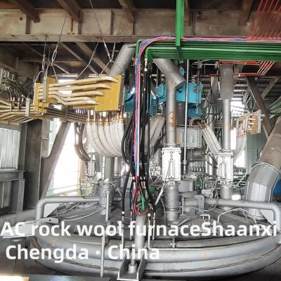 China Mineral Wool, Rock Wool Electric Furnace - AC Rock Wool Furnace(New) for sale