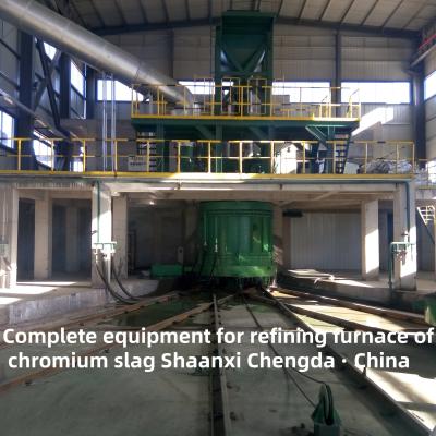 China Complete Equipment For Chromium Slag Refining Furnace ISO9001 Certified for sale