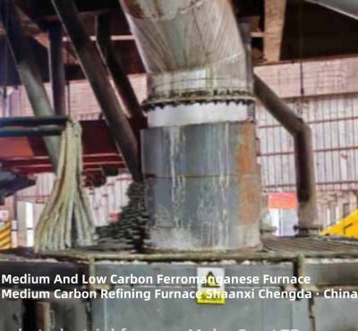 China HOT3 Medium And Low Carbon Ferromanganese Furnace Medium Carbon Refining Furnace for sale