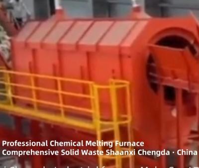 China HOT7 Professional Chemical Melting Furnace Comprehensive Solid Waste Treatment Equipment 80-110t/Day for sale