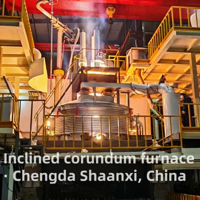 China Electric Donkey Type Tilting Corundum Furnace With Monthly Production Capacity Depends On Ingredients for sale