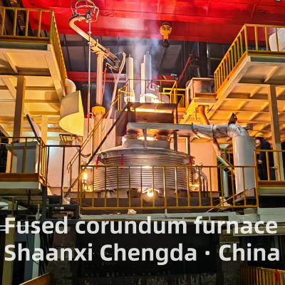 China Fused Corundum Furnace For White Corundum , Spinel , Mullite And Other Abrasives And Refractory Materials Melting for sale