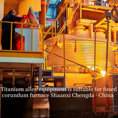 China Titanium alloy equipment is suitable for fused corundum furnace for sale