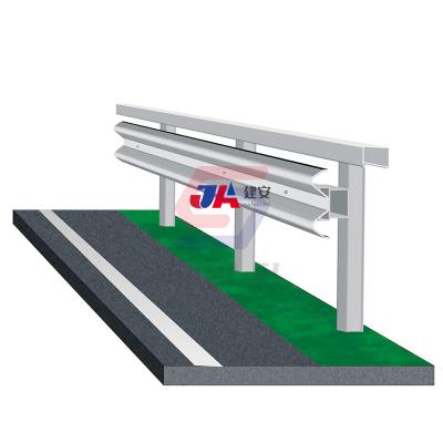 China W Beam Hot DIP Anti-Corrosion Galvanized Highway Guardrail Highway Guardrail For Sale for sale