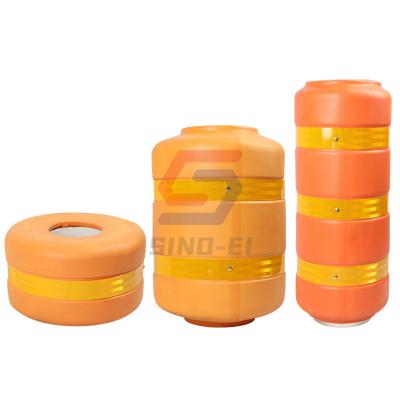 China EVA Material Highway Protective Road Safety Rolling Guardrail Roller Corrosion Barrier Used for sale