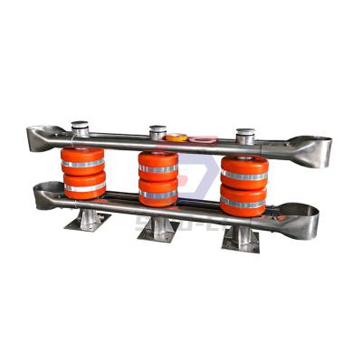 China Anti-Corrosion Road Safety Rotary Guardrail Barrier Rolling ISO PU Material Guardrail Manufacturer for sale