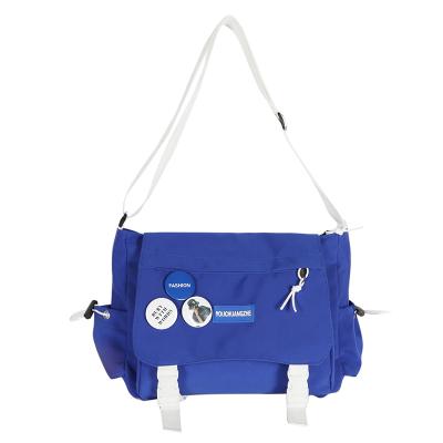 China Outdoor Activities 2022 Hot INS Klein Blue! Crossed - Body Handbag Messenger Bags Shoulder Bag Adjustable Strap for sale