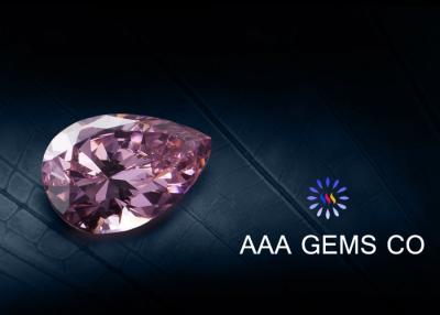 Cina La pera rosa ha tagliato Moissanite classico, pietre sciolte colorate di Moissanite in vendita