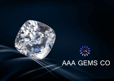 Κίνα Έξοχο άχρωμο Moissanite, περικοπή Moissanite μαξιλαριών στο μέγεθος 6.5mm προς πώληση