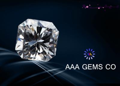 Κίνα Ρολογιών λαμπρό Moissanite μέγεθος 5.5 μορφής πετρών φανταχτερό τέμνον ΚΚ προς πώληση