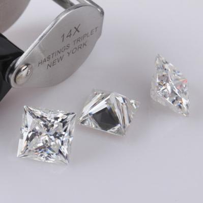 China Jewelry Making Diamond Moissanite For Lady Solitaire Ring , Moissanite Loose Stones for sale