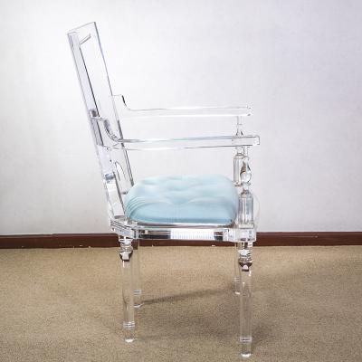 China HOMESWEET Beautiful Modern Wholesale Modern Clear Acrylic Chair With Good Quality Acrylic Dining Chair for sale